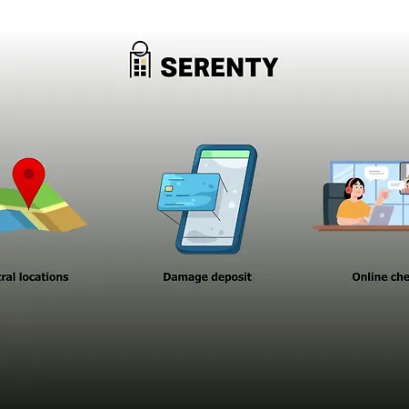 Апартаменты Serenty - Le Marais - Place Des Vosges Париж